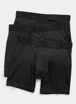 6" solid boxer briefs
