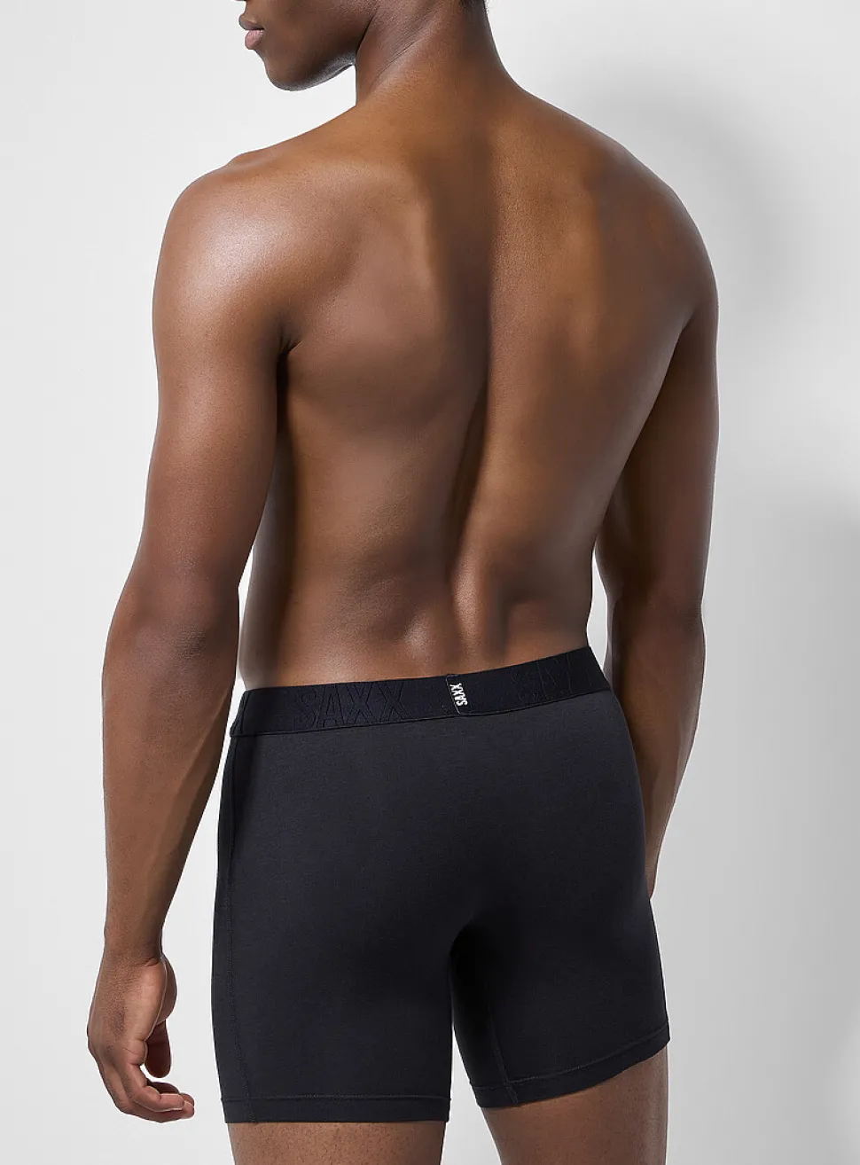 6" solid boxer briefs