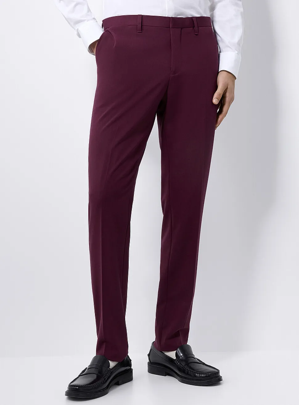 Solid-colour pant