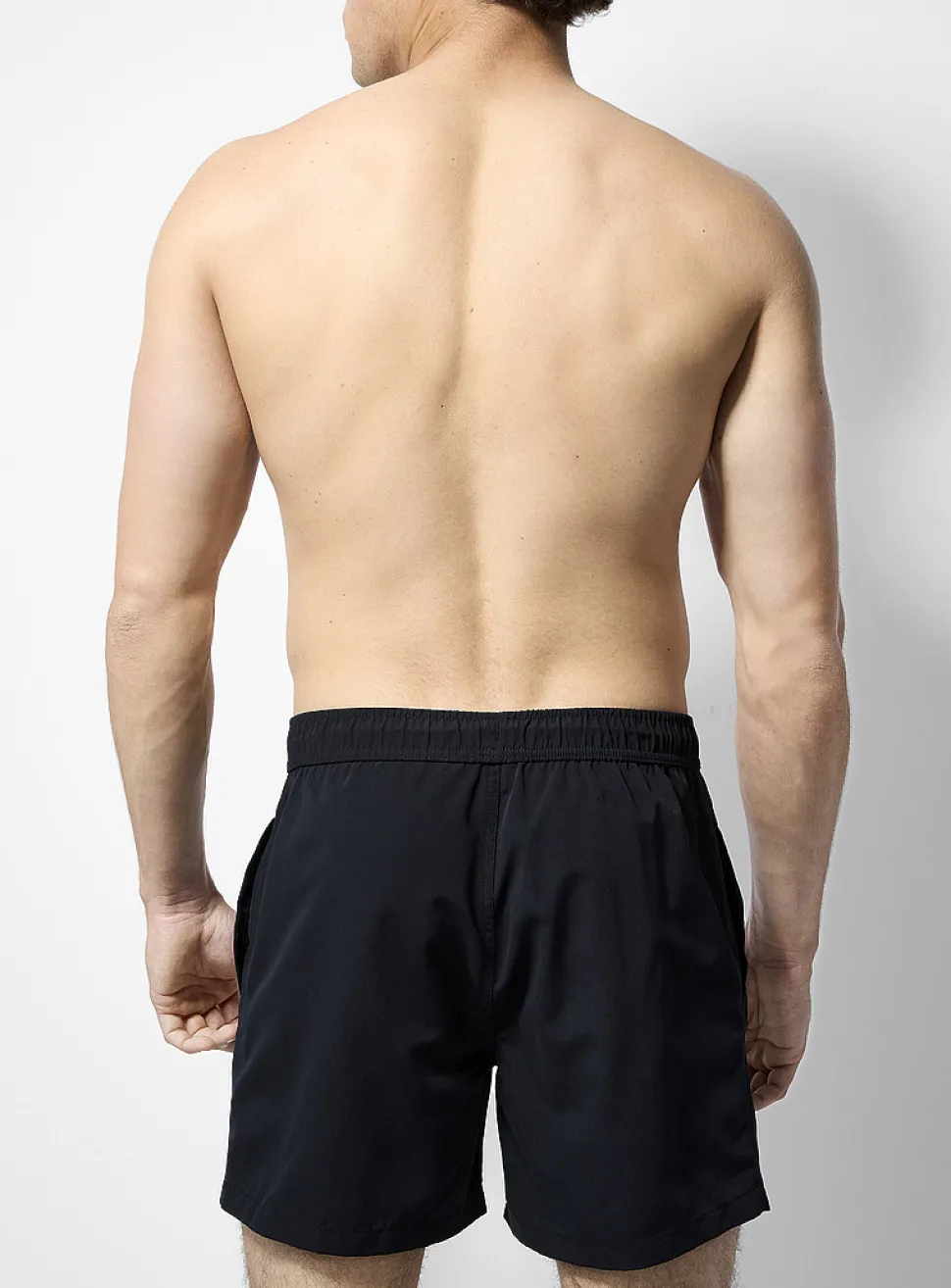 Solid-coloured swim short