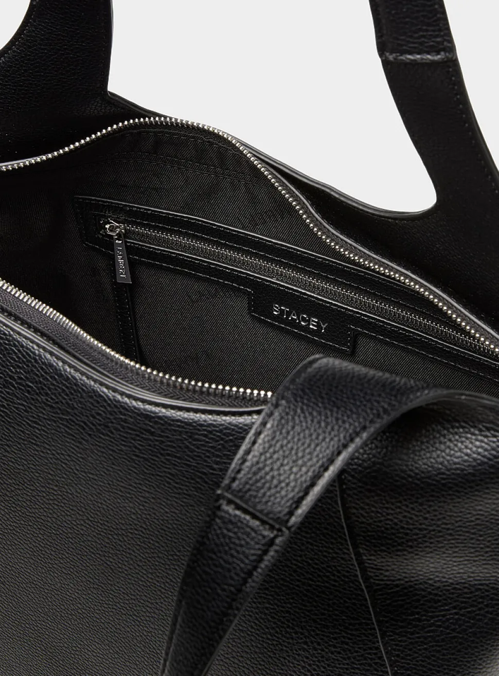 Stacey pebbled tote bag