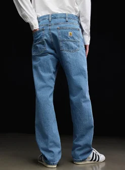 Stonewashed dad jean