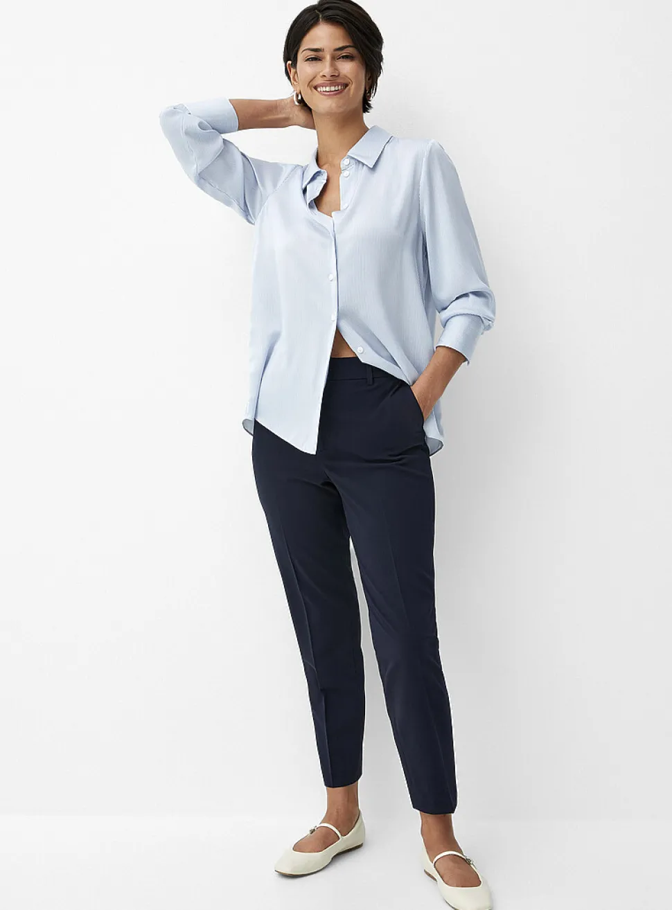 Stretch ankle pant