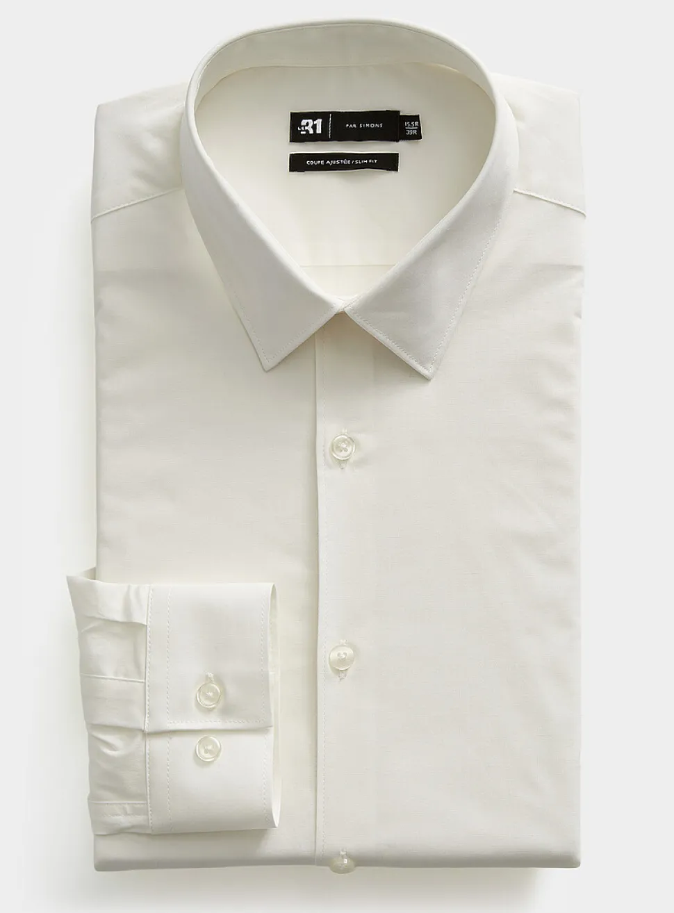 Stretch cotton shirt