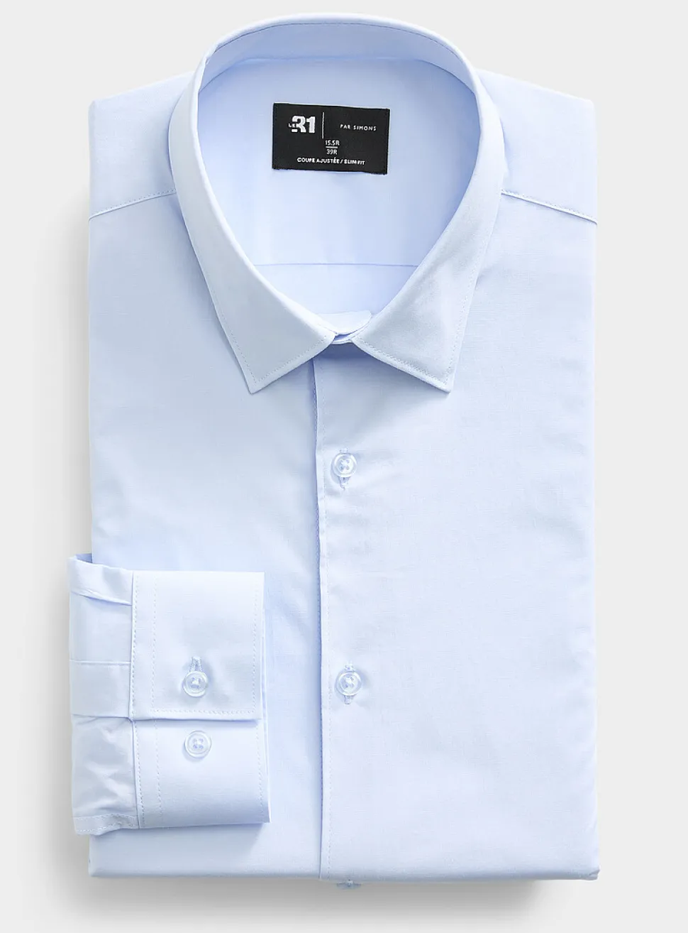 Stretch cotton shirt