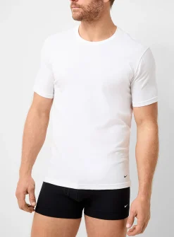 Stretch crew neck undershirts