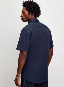 Stretch knit shirt