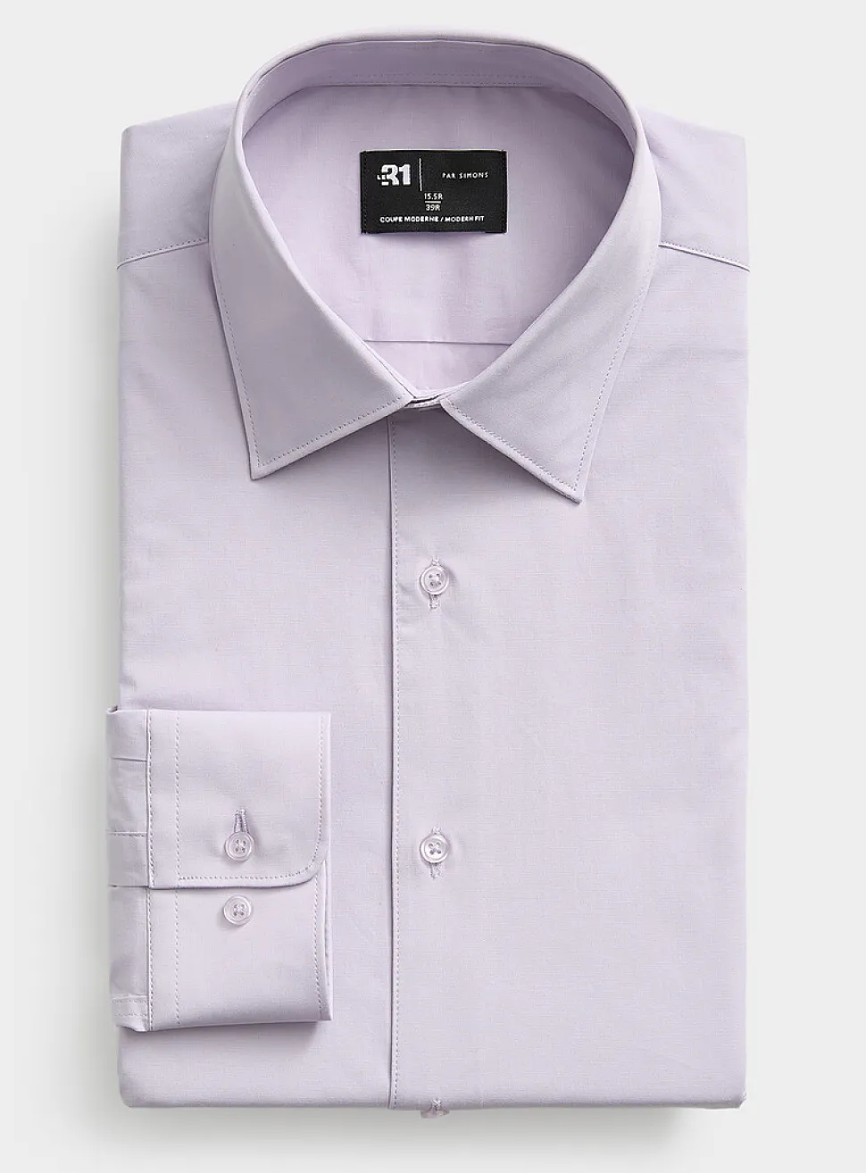 Stretch organic cotton shirt