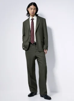 Stretch piqué jacket