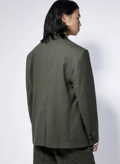 Stretch piqué jacket