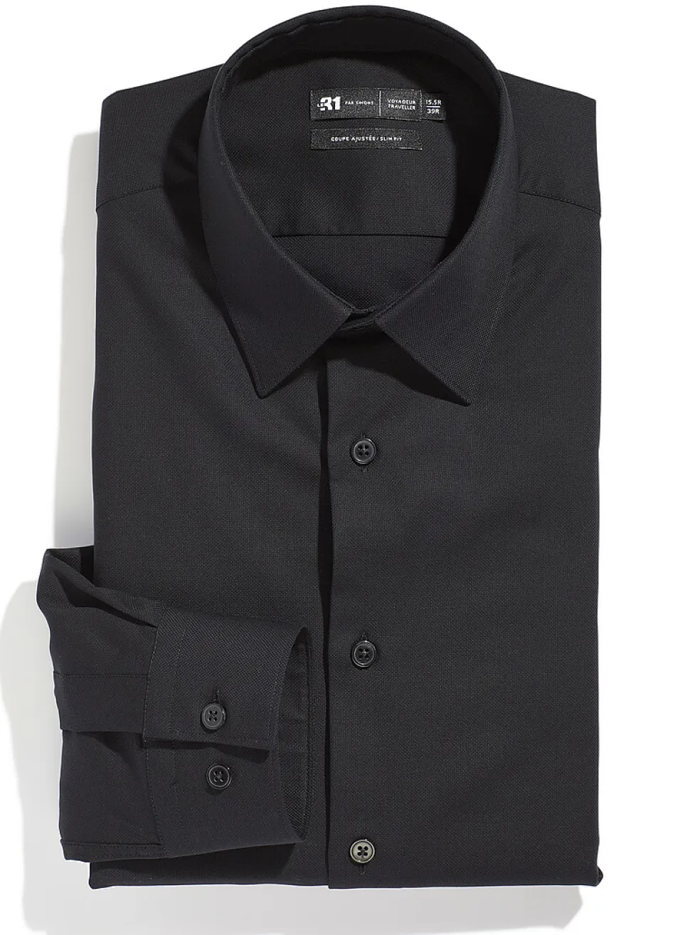 Stretch piqué performance shirt