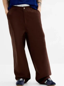 Stretch recycled cotton chinos