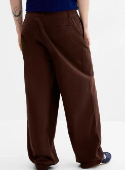 Stretch recycled cotton chinos