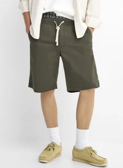 Stretch twill Bermudas