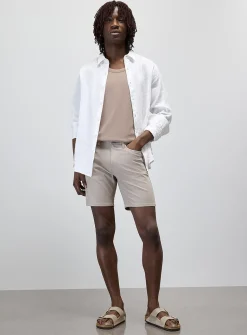 Stretch twill Bermudas