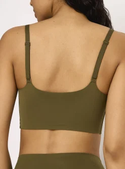 Stretch V-neck bralette