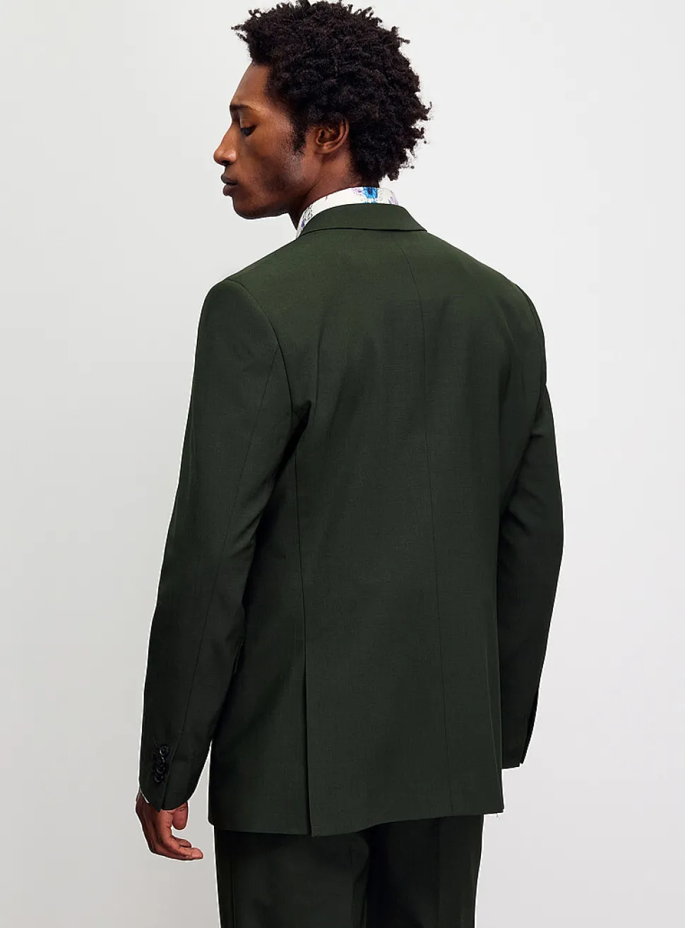 Stretch wool jacket