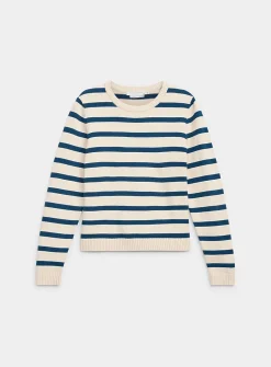 Striped soft sweater