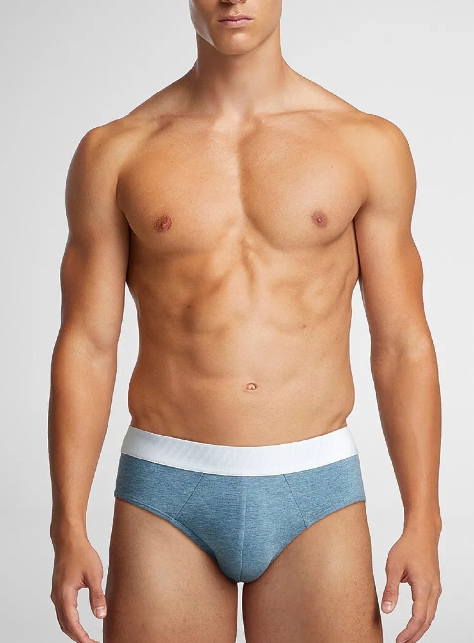 Striped-band brief