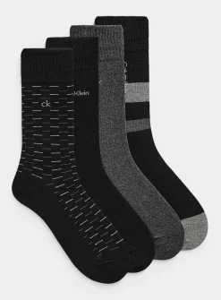 Striped/solid/lines dress socks