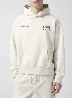 Studio Staff splattered paint hoodie