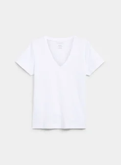 SUPIMA® cotton V-neck T-shirt