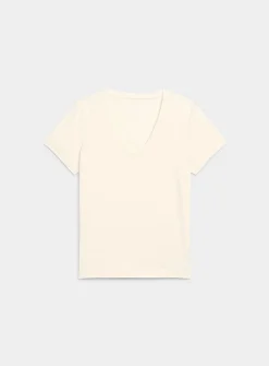 SUPIMA® cotton V-neck T-shirt
