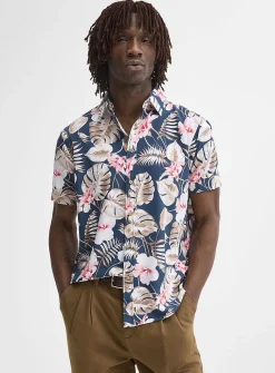 Supple hibiscus shirt