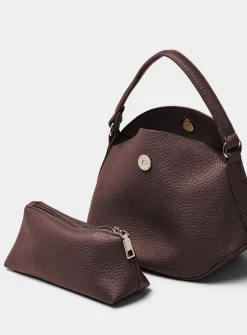 Supple small evening bag