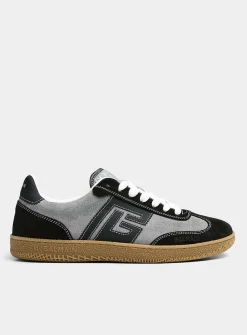 Swan grey suede sneakers