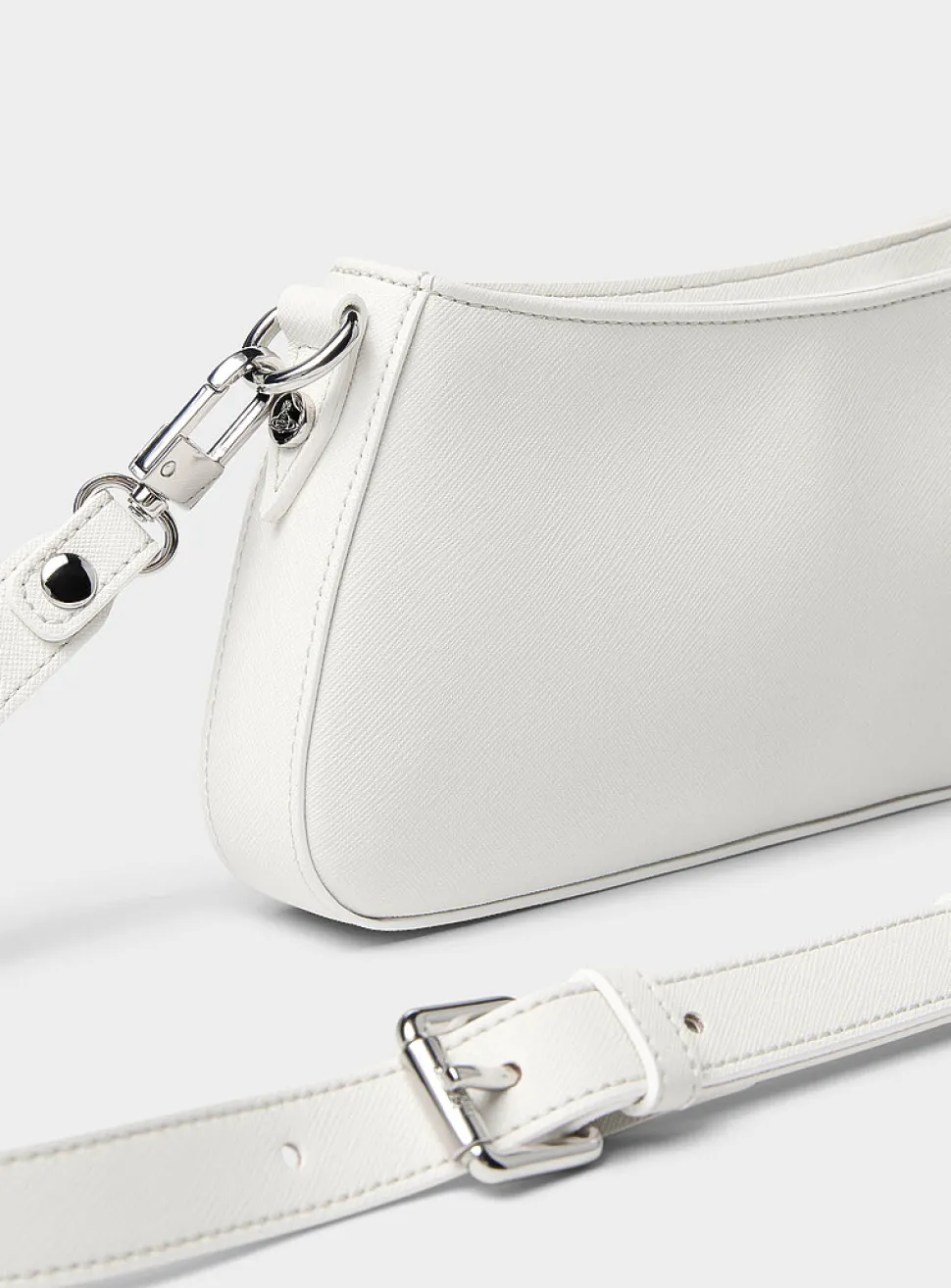 Tasha faux-leather phone pouch