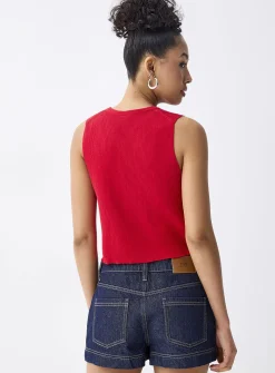 Three bows sweater vest