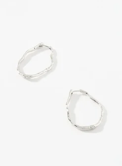 Timber large hoops