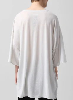 Tommy oversize V-neck T-shirt
