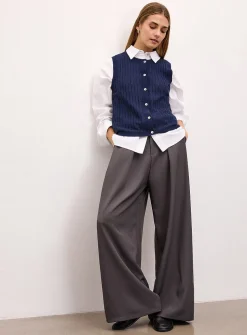 Touch of linen oversized shirt