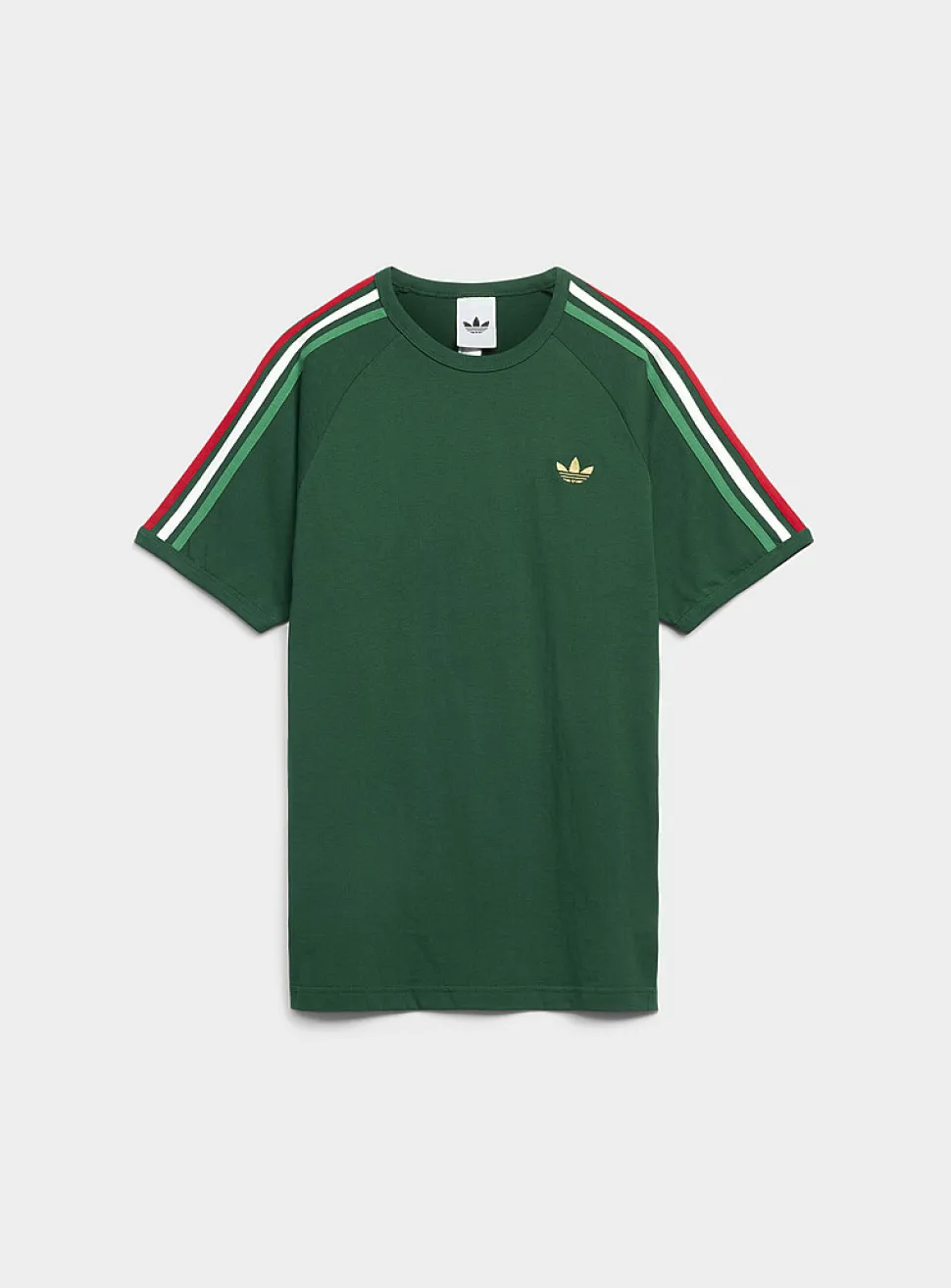 Tricolour 3-stripe T-shirt