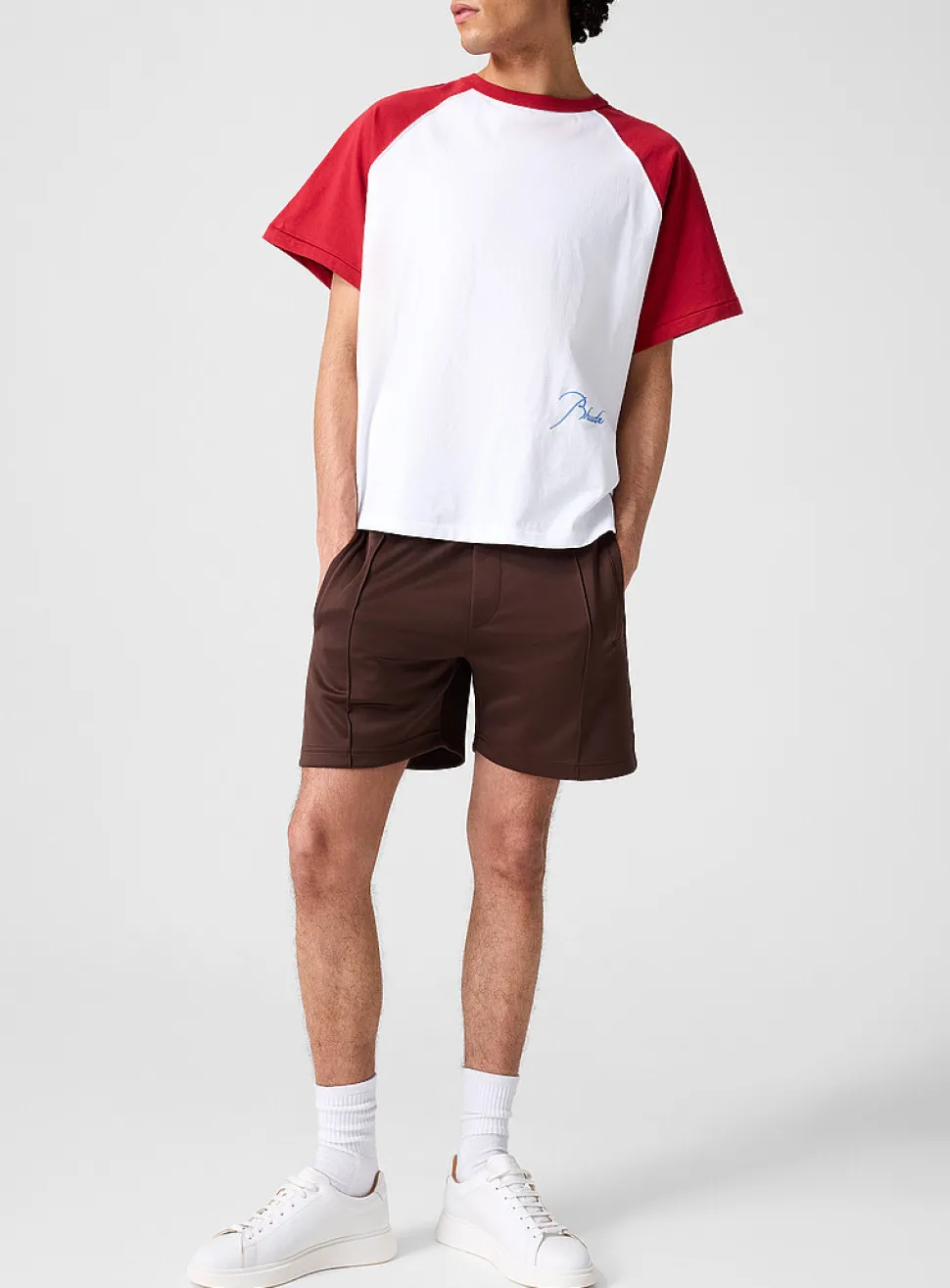 Trofeo chocolate brown track short
