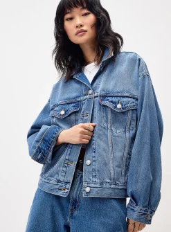 Trucker 90's boxy-fit jean jacket