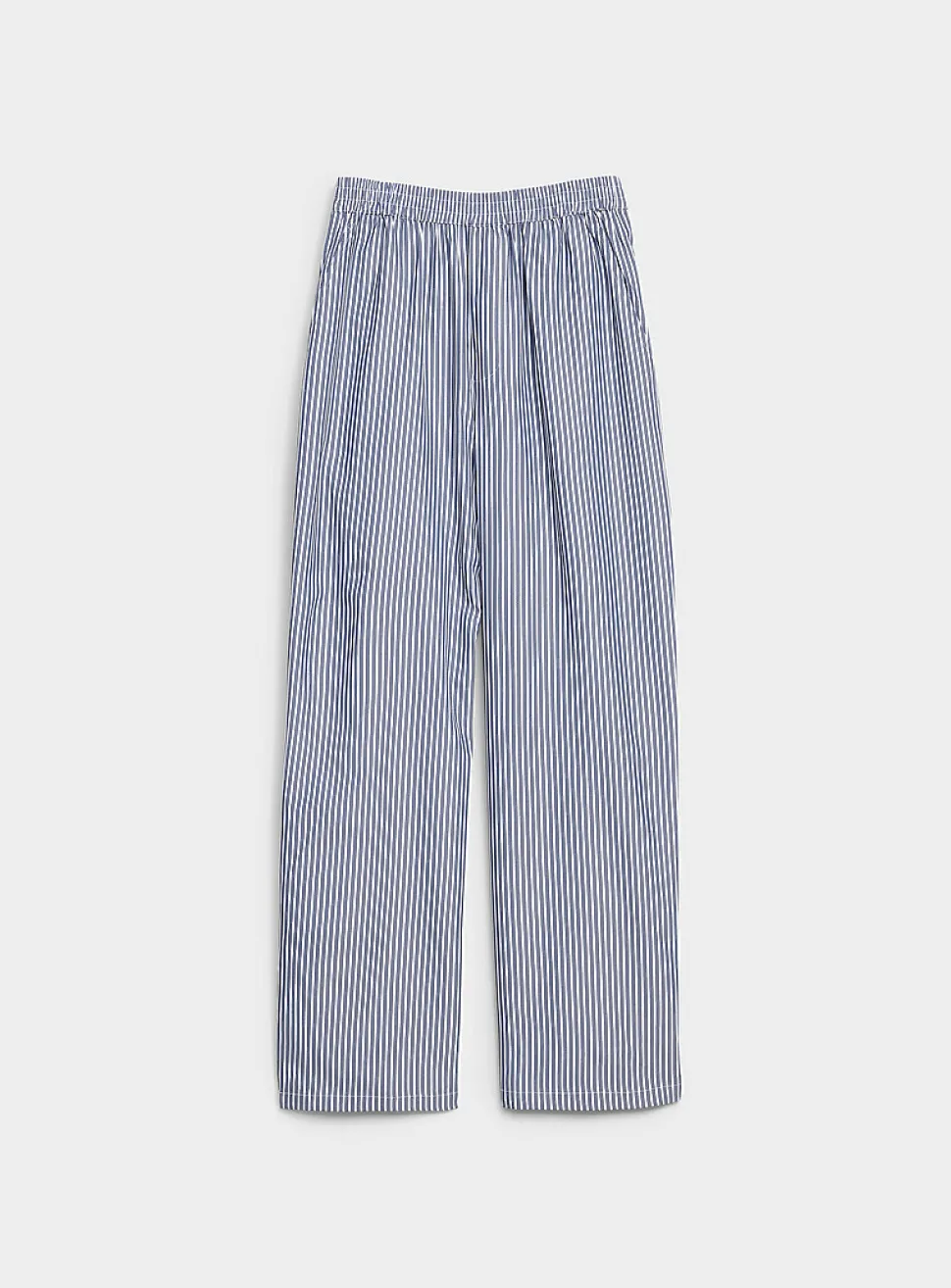 Twin-stripe easy pant