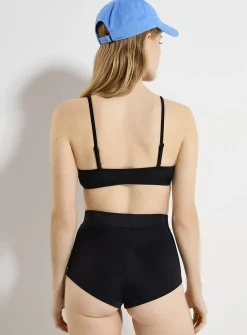 Twisted accent bralette