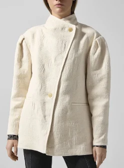 Uadie textured jacquard blazer