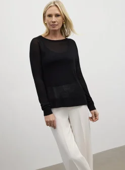 Ultra-fine knit sweater