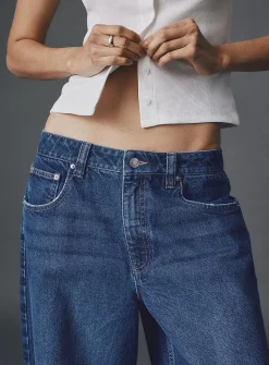Ultra-wide-leg boyfriend jean
