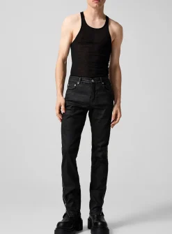 Vega side zip jeans
