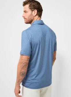 Velocity floral cool-feel golf polo