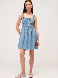 Vera ruched minidress