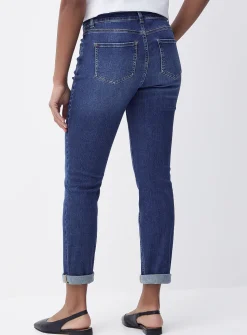Very stretchy faded jean