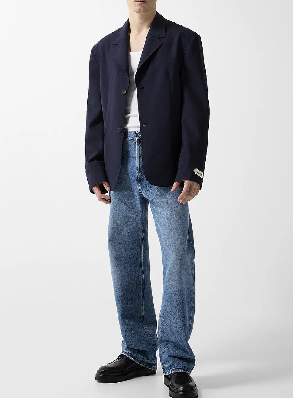 Virgin wool Canevas jacket