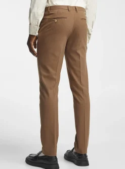 Washable solid twill pant