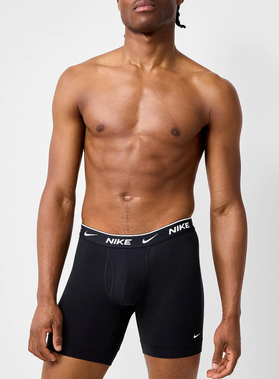 6" white-logo boxer briefs